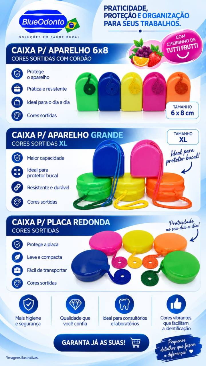 Caixas para aparelhos — opções e aplicações.