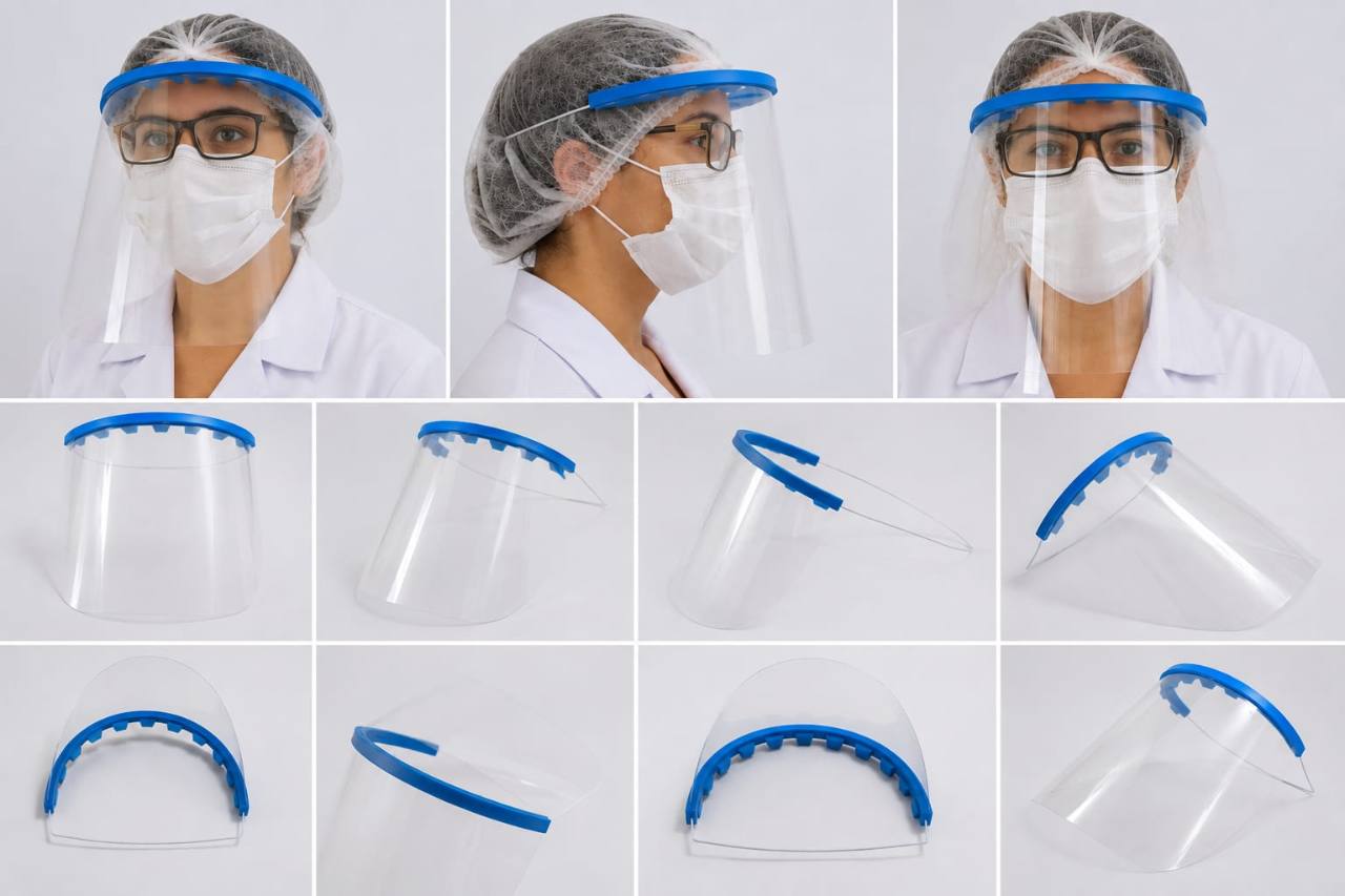 Protetor facial — imagem 2.